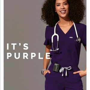 Figs Purple Yola Pants